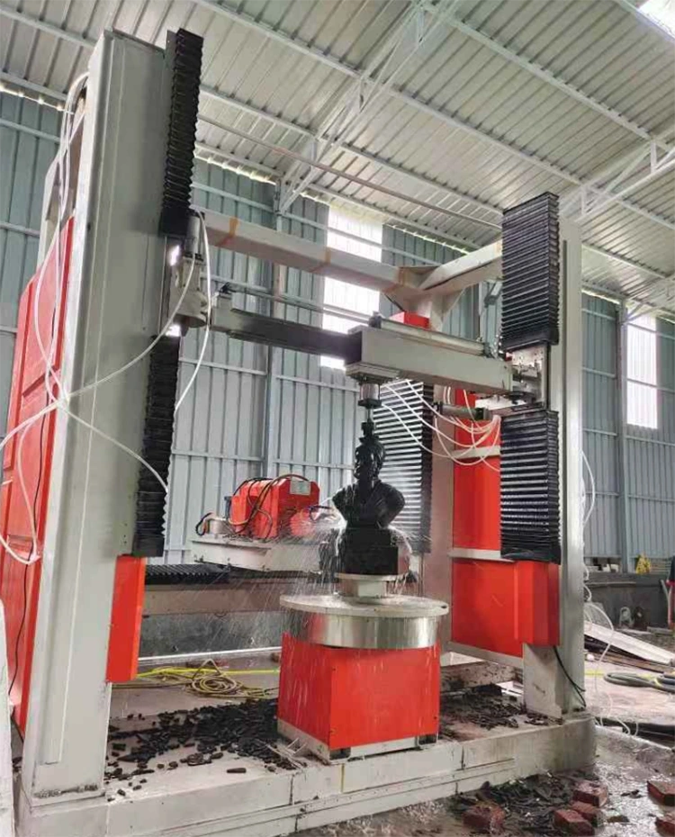 FVM-1520 CNC stone engraving machine for stone sculpture production