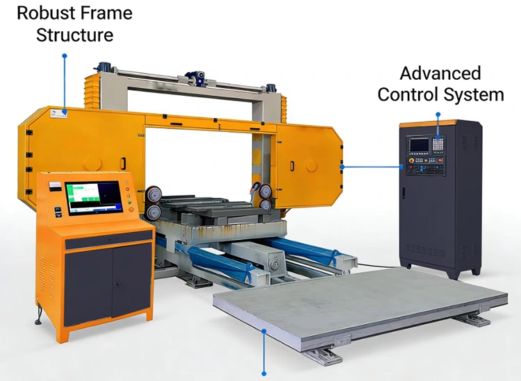 CNC stone splitting machine factory
