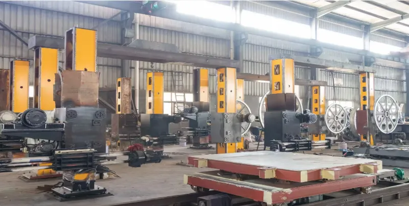 Four-spindle CNC diamond wire saw machine
