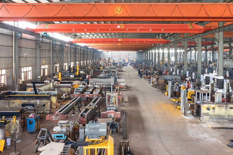 Xianda diamond wire saw machine production workshop