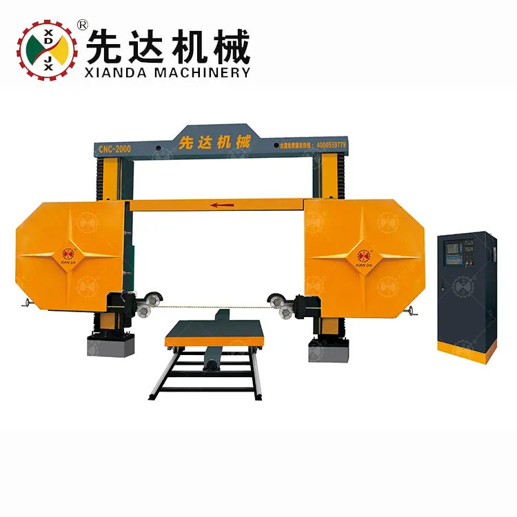 Intelligent CNC Diamond Wire Saw Cutting Machine