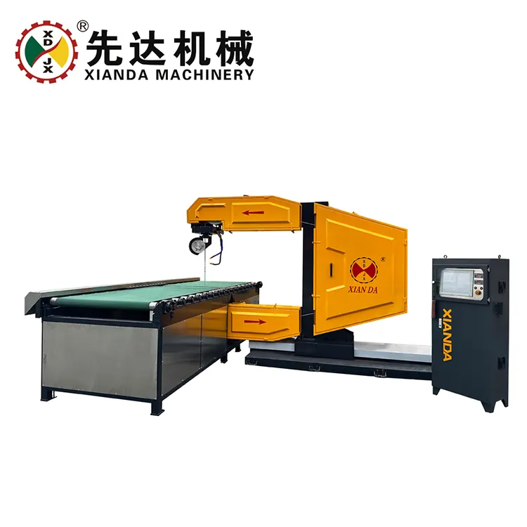 Vertical CNC Diamond Wire Saw Machine